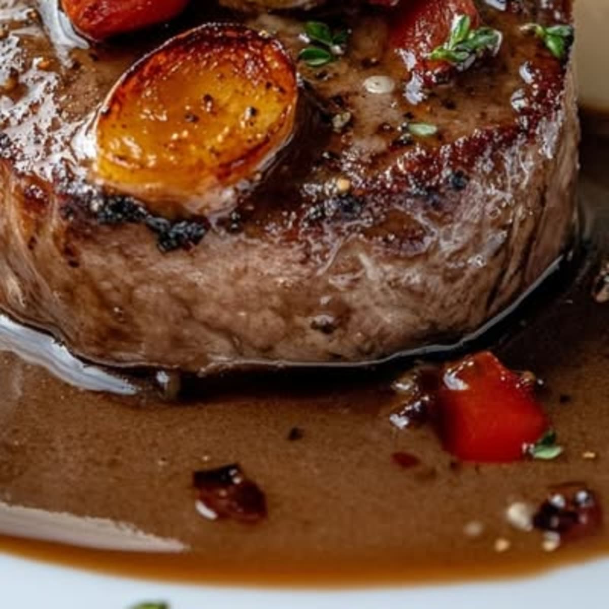 Filet Mignon con Salsa Boursin2
