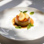 Flan di pere e cioccolato