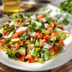 Insalata di farro e verdure