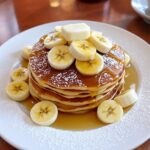 Pancakes alla banana per la colazione