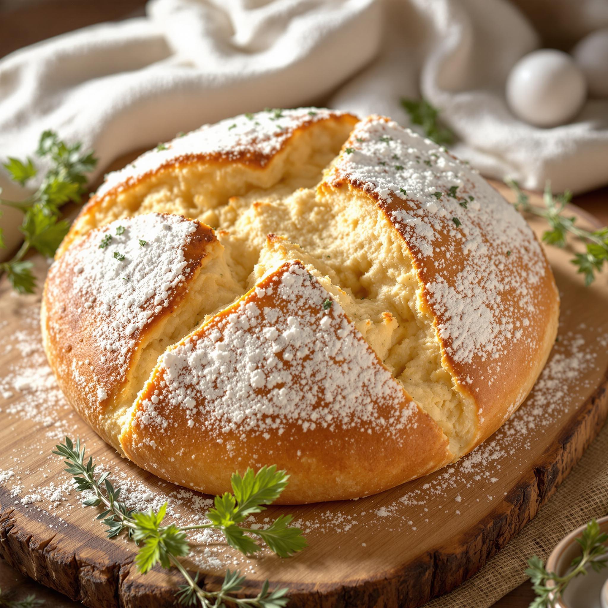 Pane casereccio fatto in casa