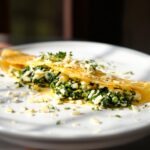 Crêpes ripiene di ricotta e spinaci