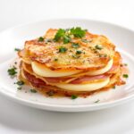 Gateau di patate con prosciutto e mozzarella