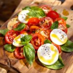 Insalata caprese con mozzarella di bufala