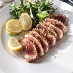 Tagliata di tonno con sesamo