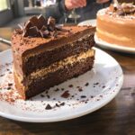 Torta al caffè e cioccolato
