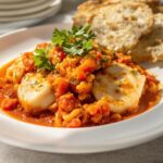 Filetti di merluzzo in umido