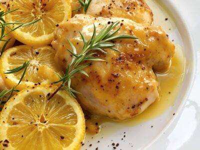 Pollo al limone e rosmarino: un esplosione di sapori!