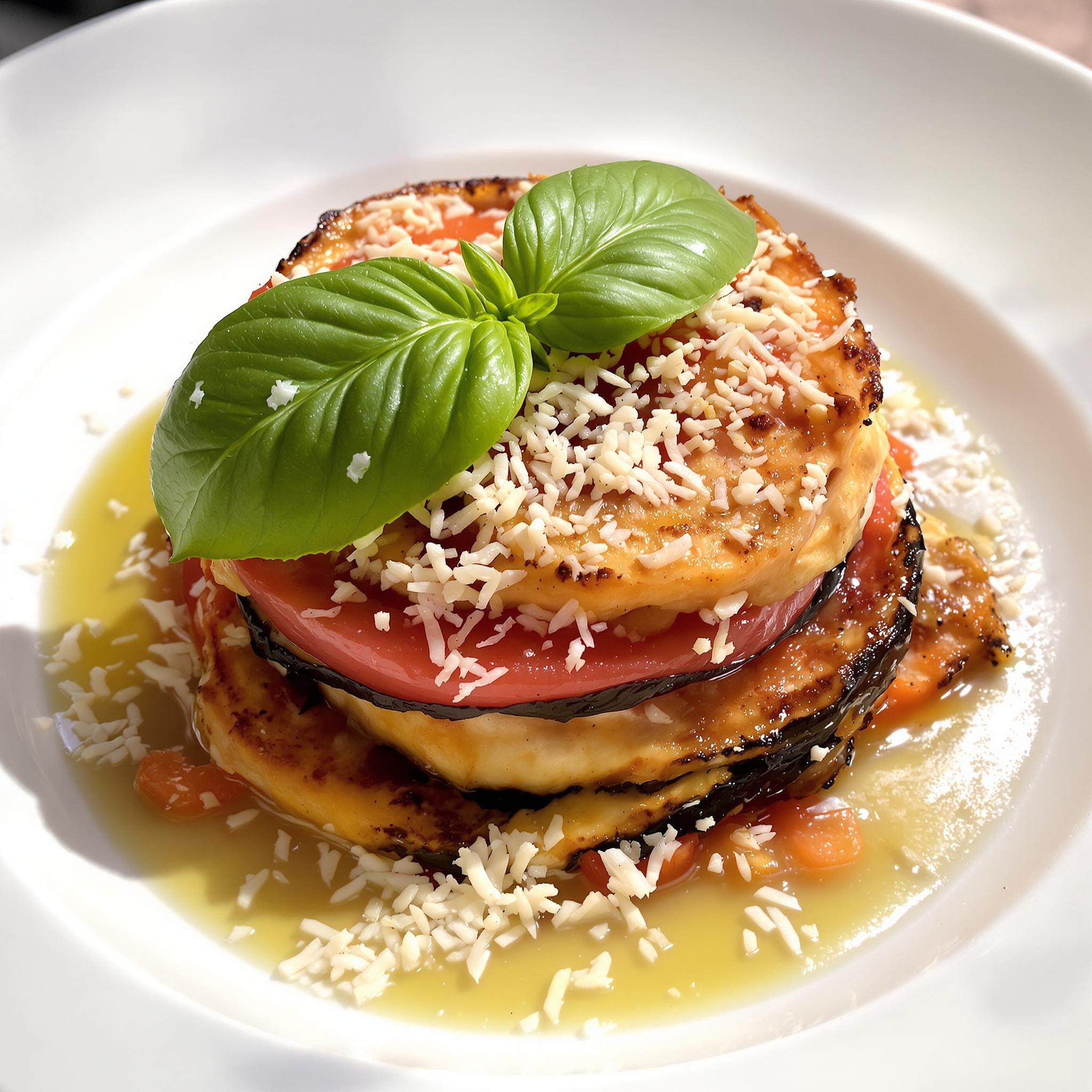 Sformatini di melanzane e pomodoro