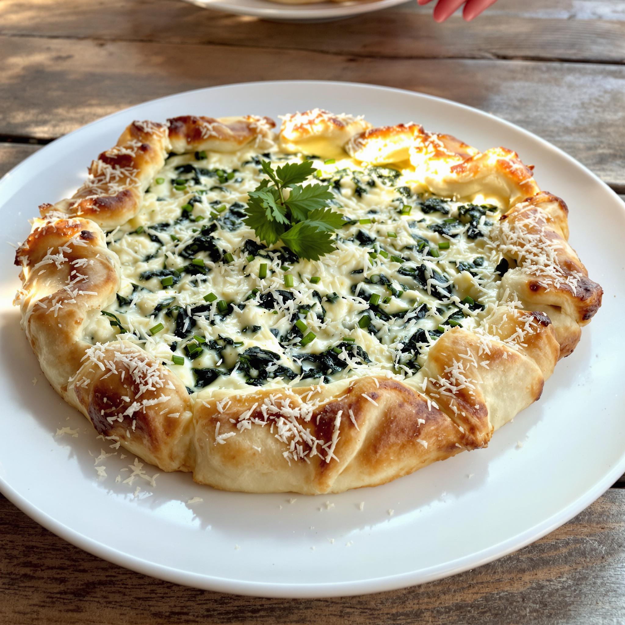 Torta salata ricotta e spinaci