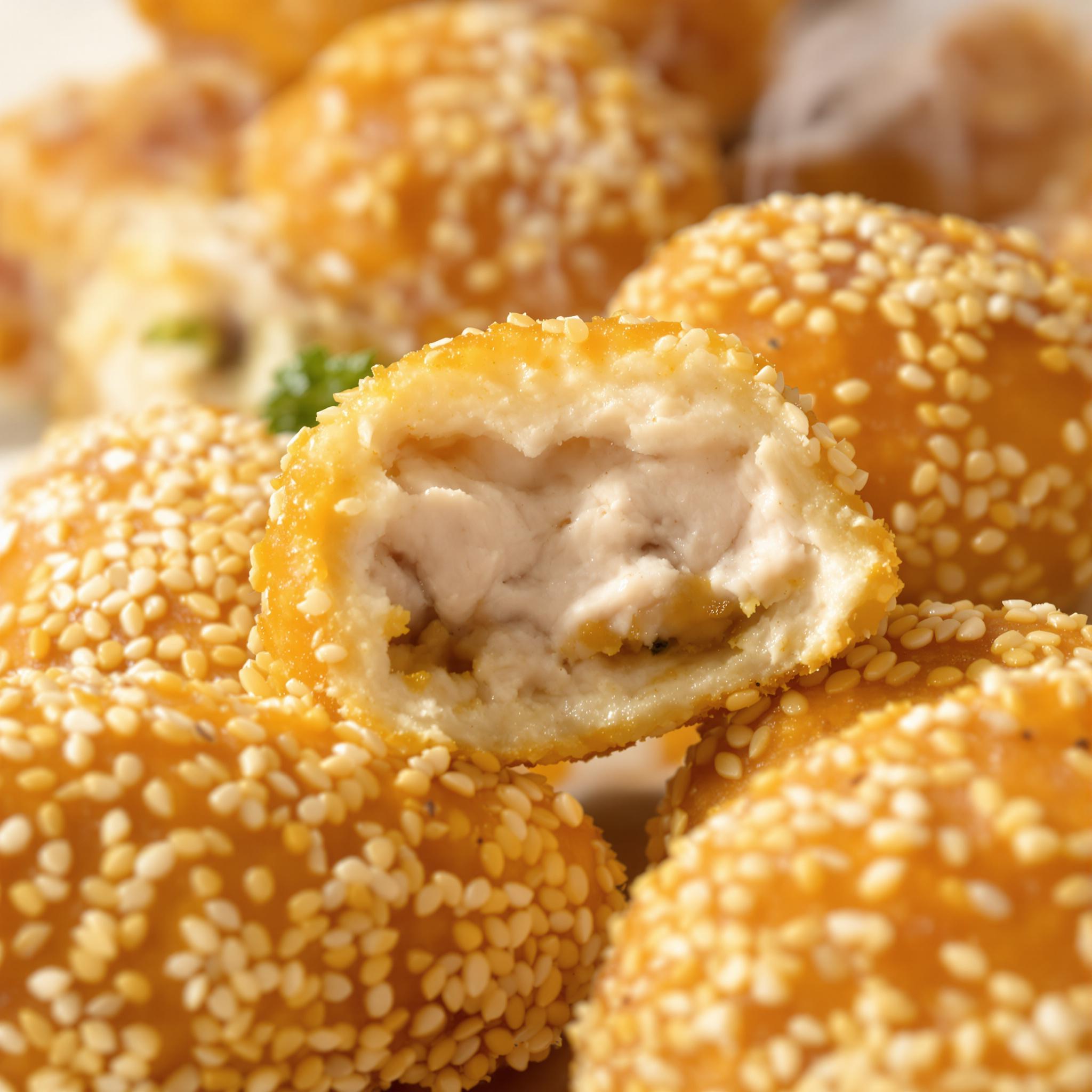 Bocconcini di pollo al sesamo