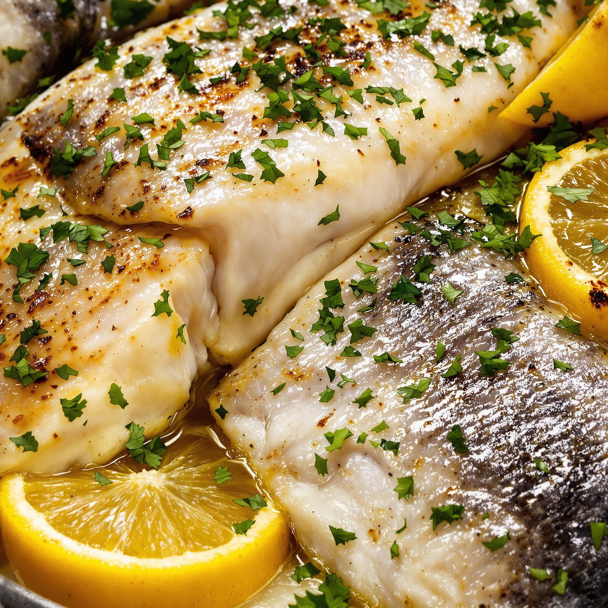 Branzino al cartoccio con limone