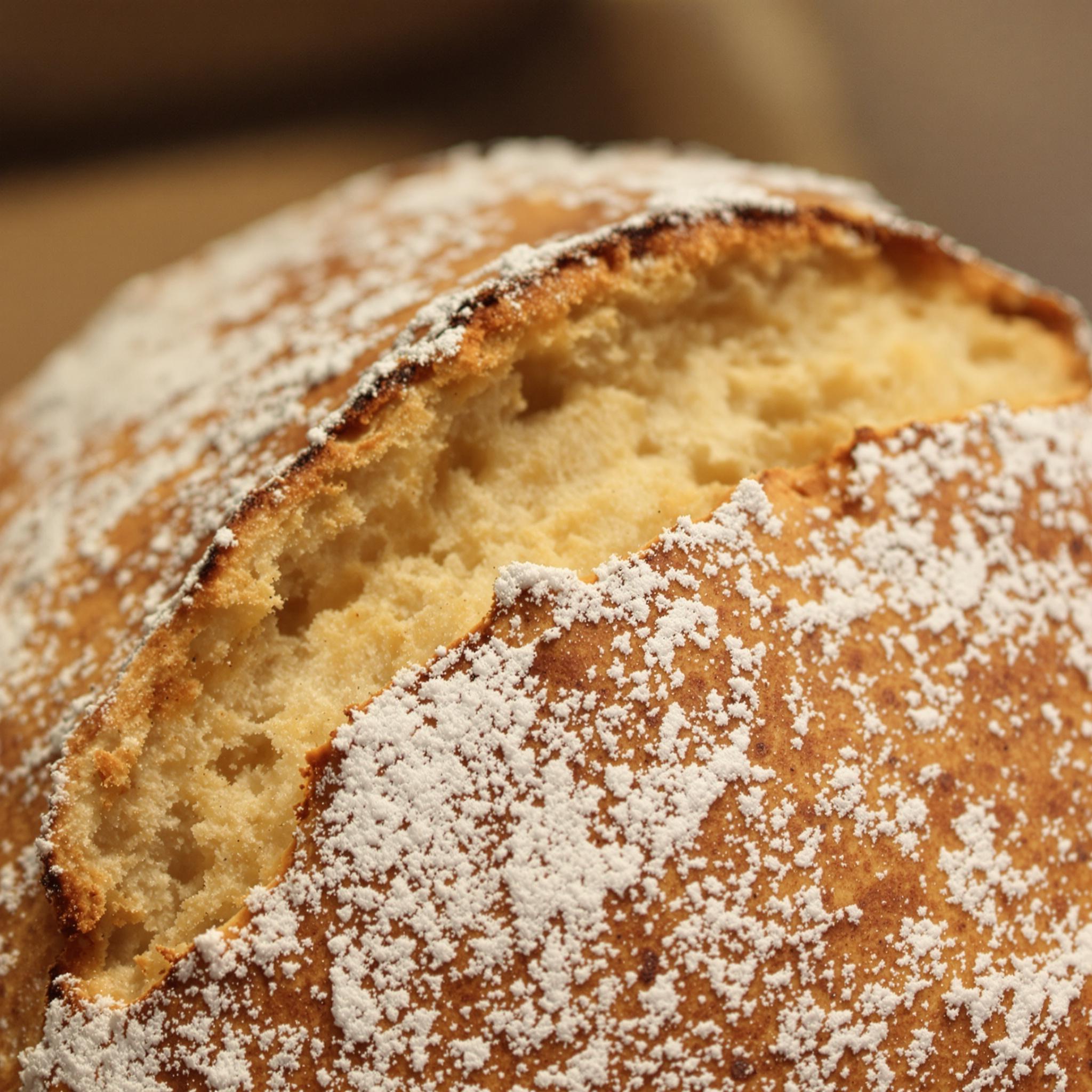 Pane casereccio fatto in casa