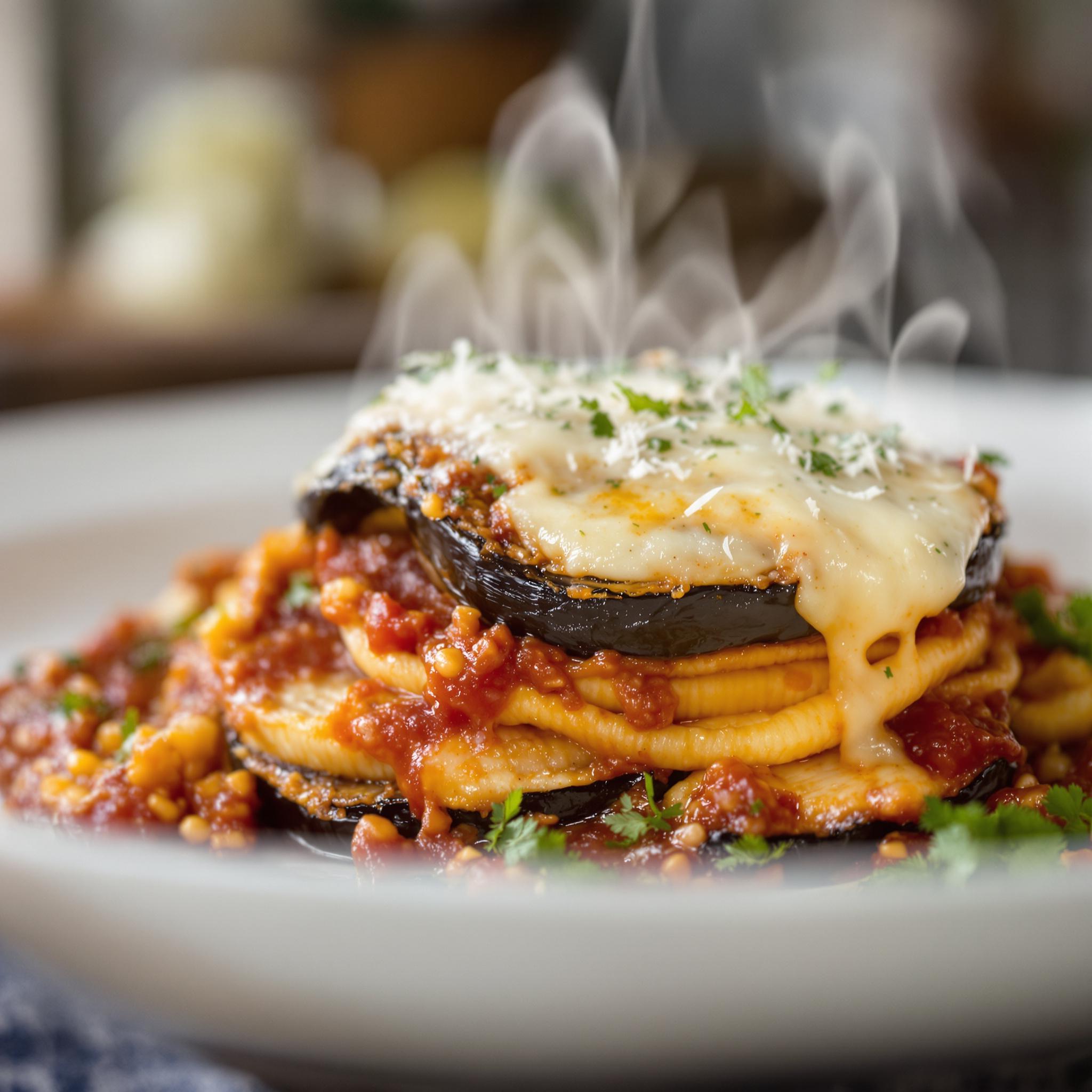 Sformatini di melanzane e pomodoro