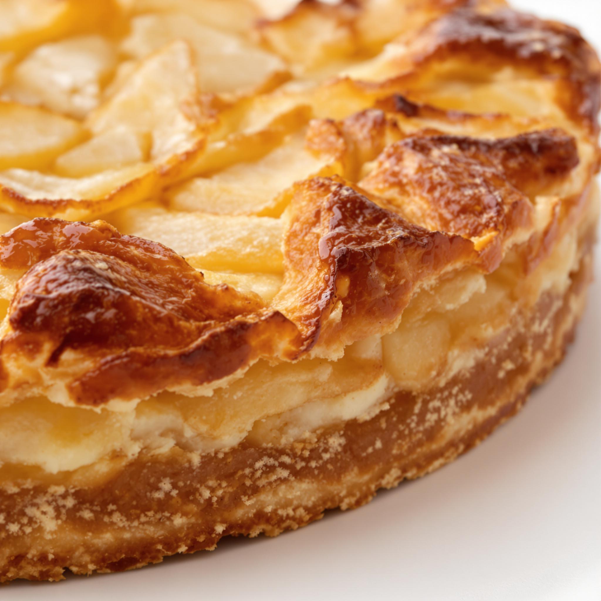 Torta ricotta e pere