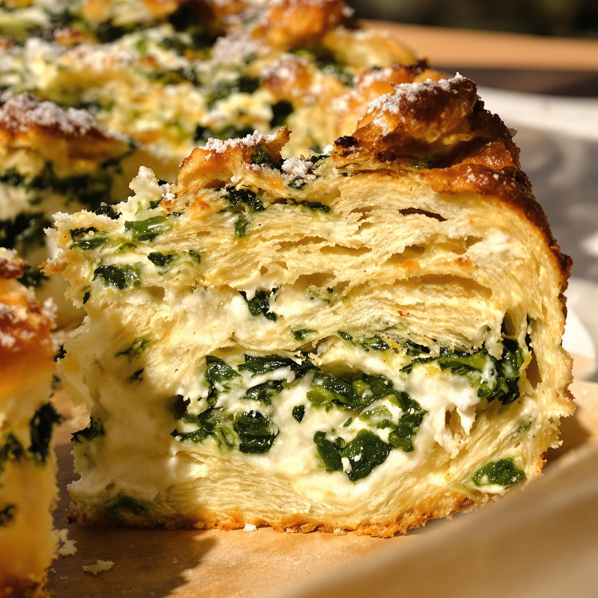 Torta salata ricotta e spinaci