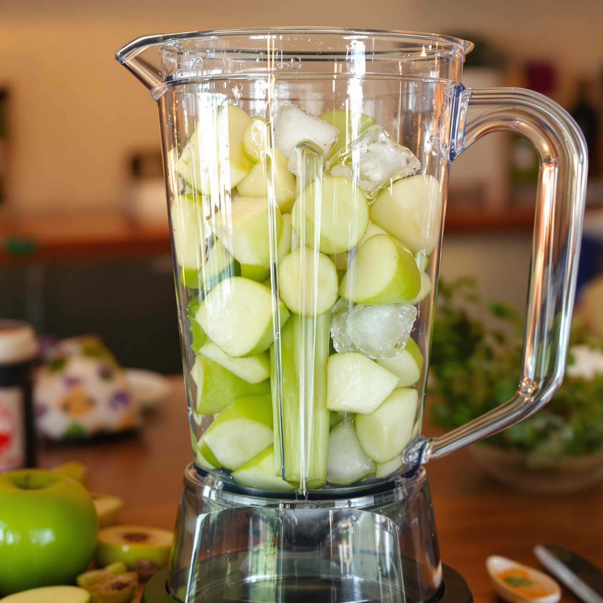 Frullato detox mela e sedano