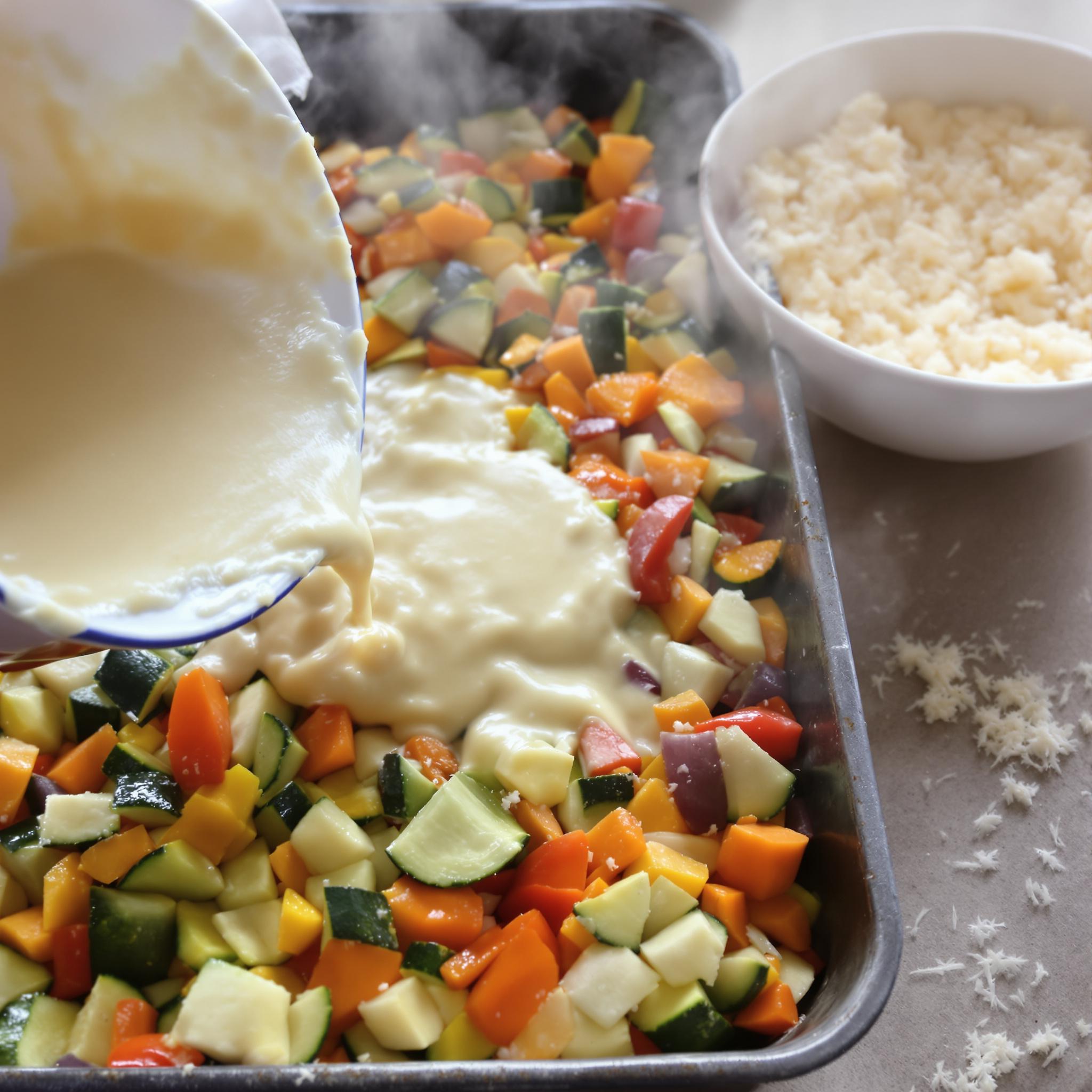 Gratin di verdure miste