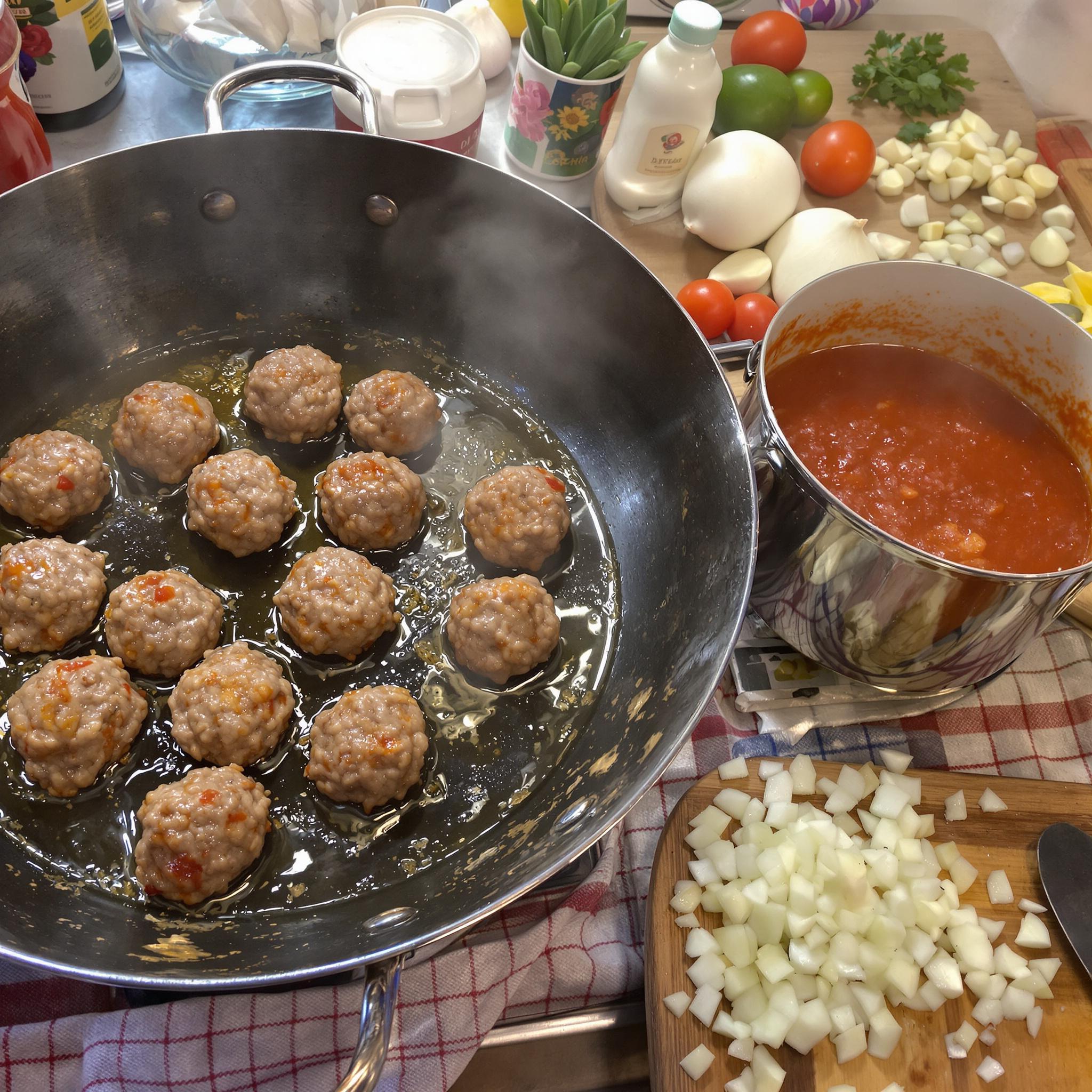 Polpette di carne al sugo