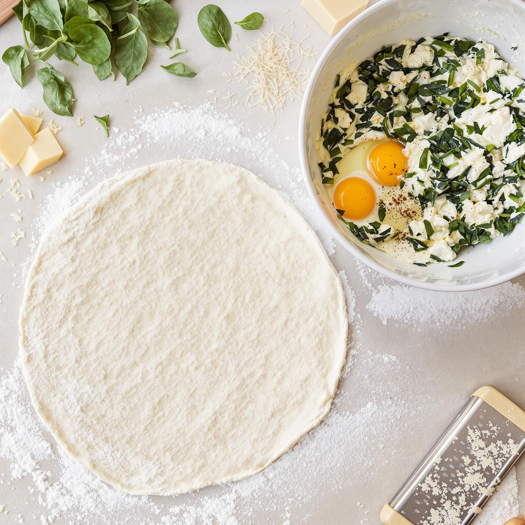 Torta salata ricotta e spinaci