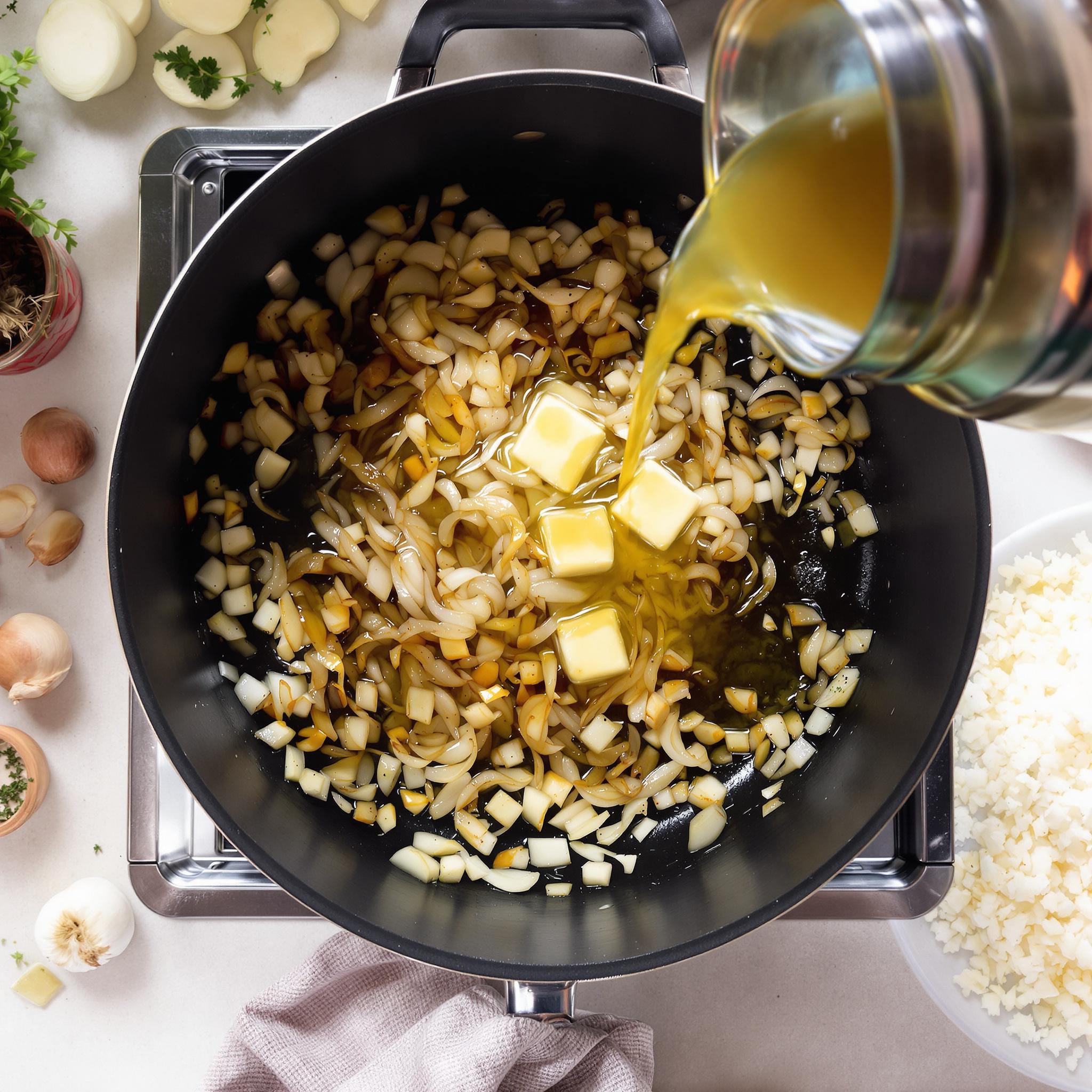 Zuppa di cipolle gratinata