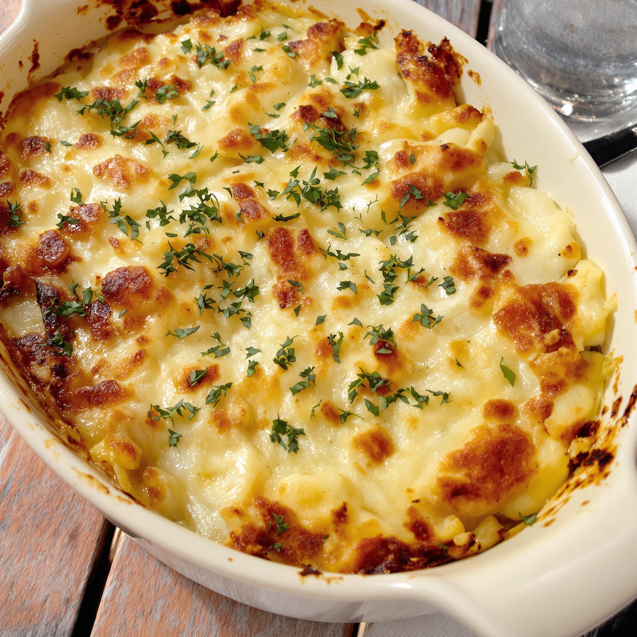 Gratin di finocchi al parmigiano