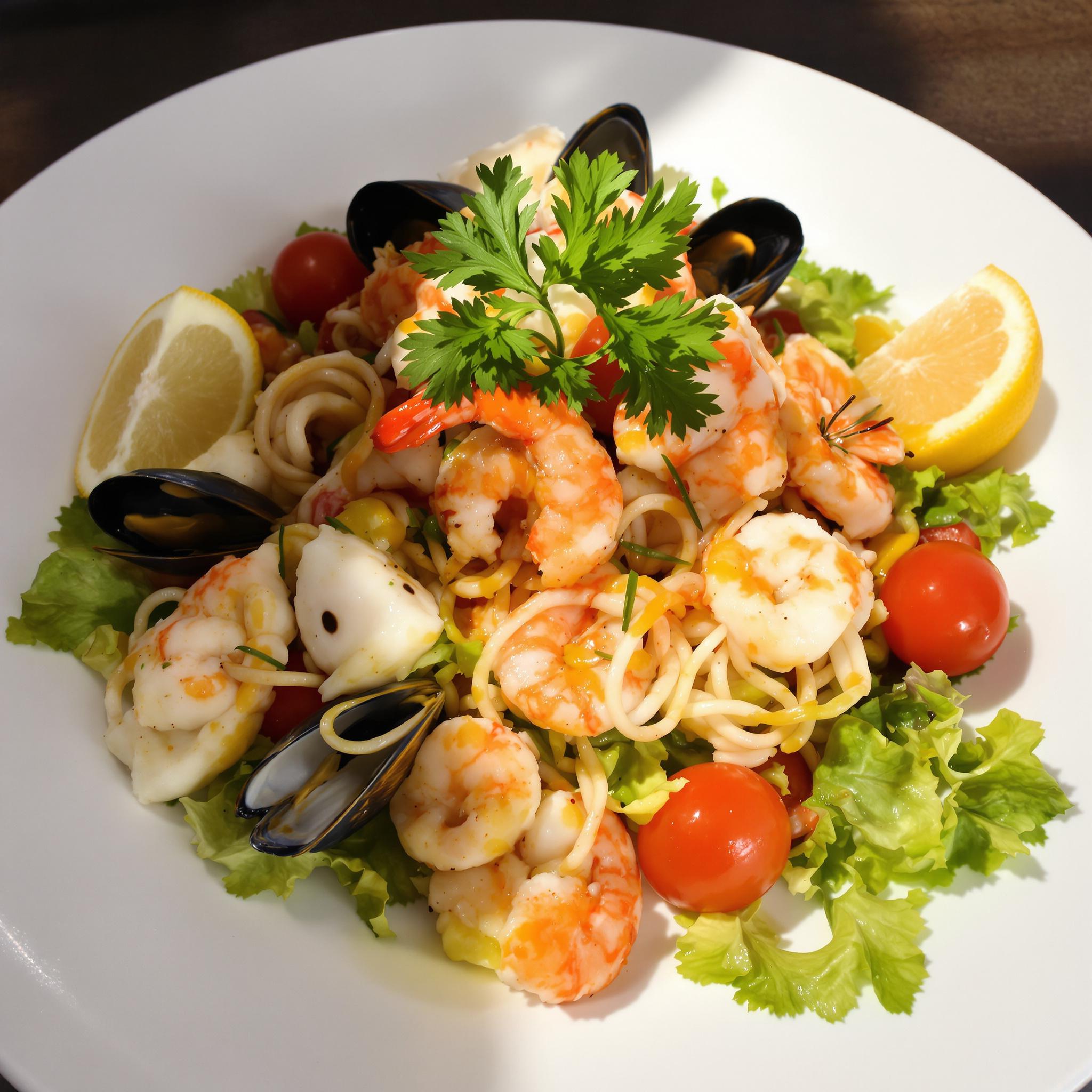 Insalata di mare fredda