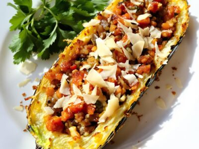 Zucchine ripiene al forno: una delizia da provare!