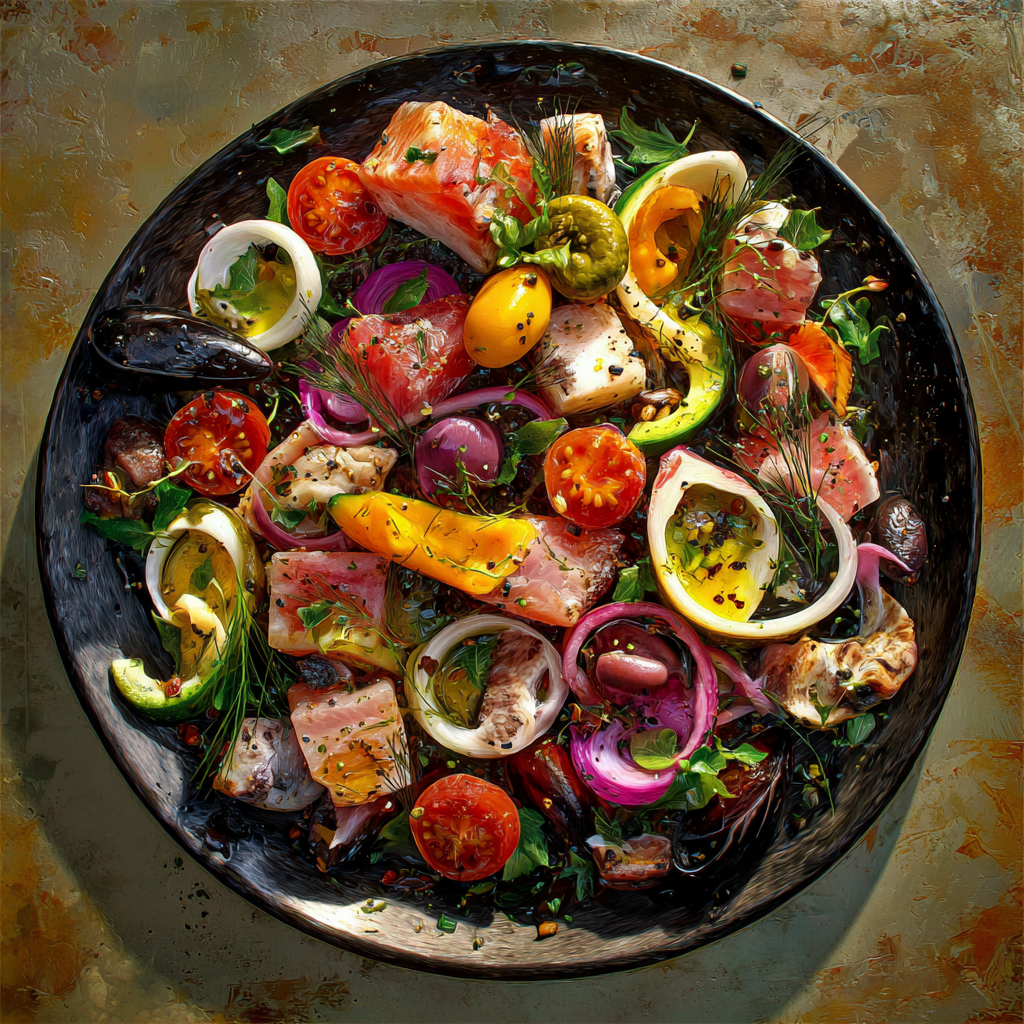 antipasti con pesce veloci