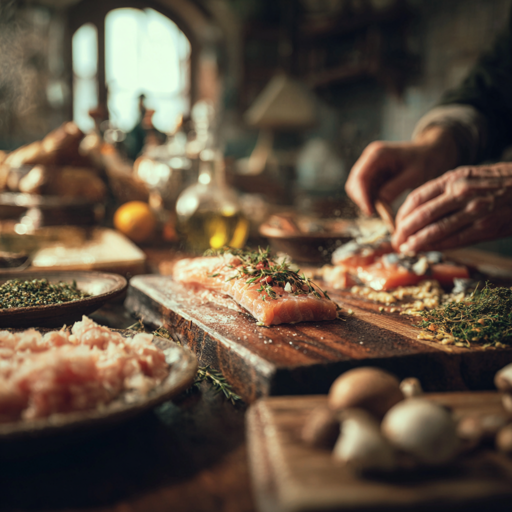 antipasti con pesce veloci