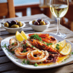 antipasti di pesce gourmet