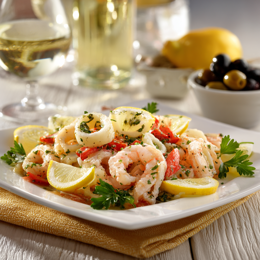 antipasti freddi di pesce veloci