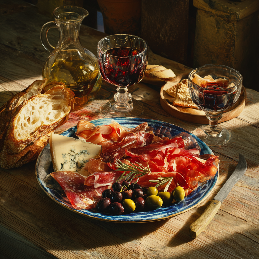 antipasti per la cena della vigilia di natale