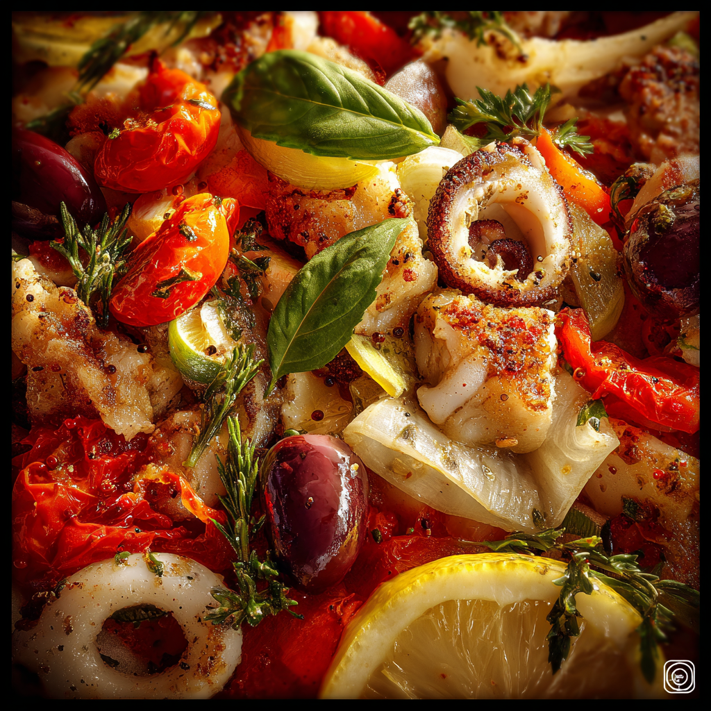 antipasto di pesce freddo veloce