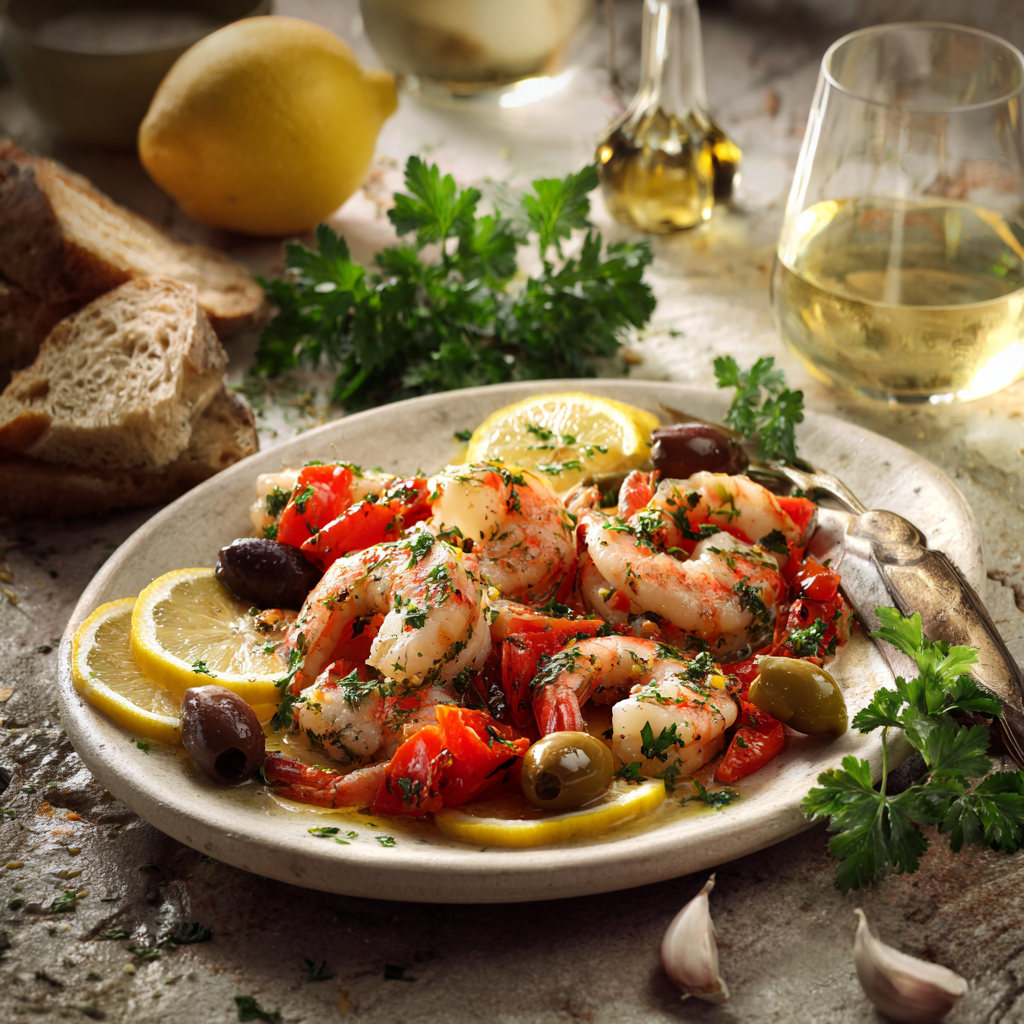 gamberi antipasto