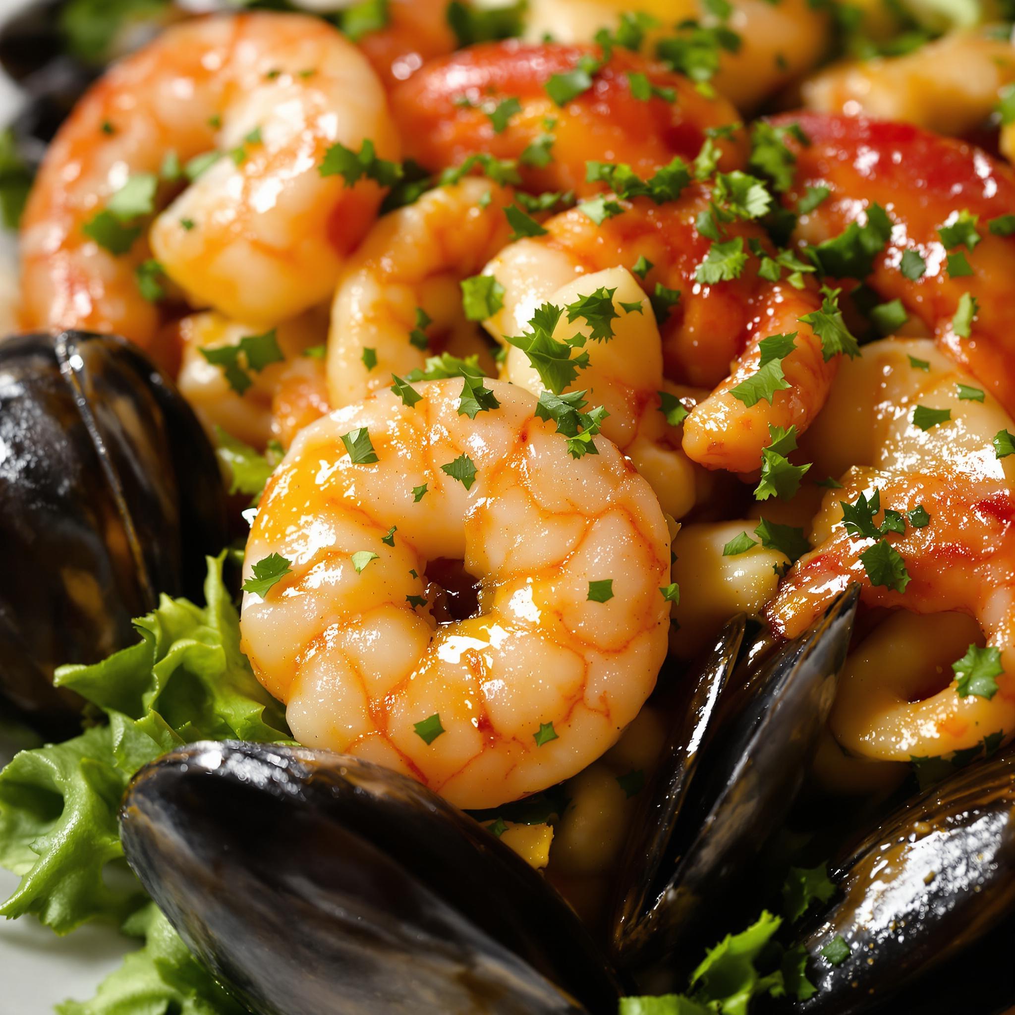 Insalata di mare fredda