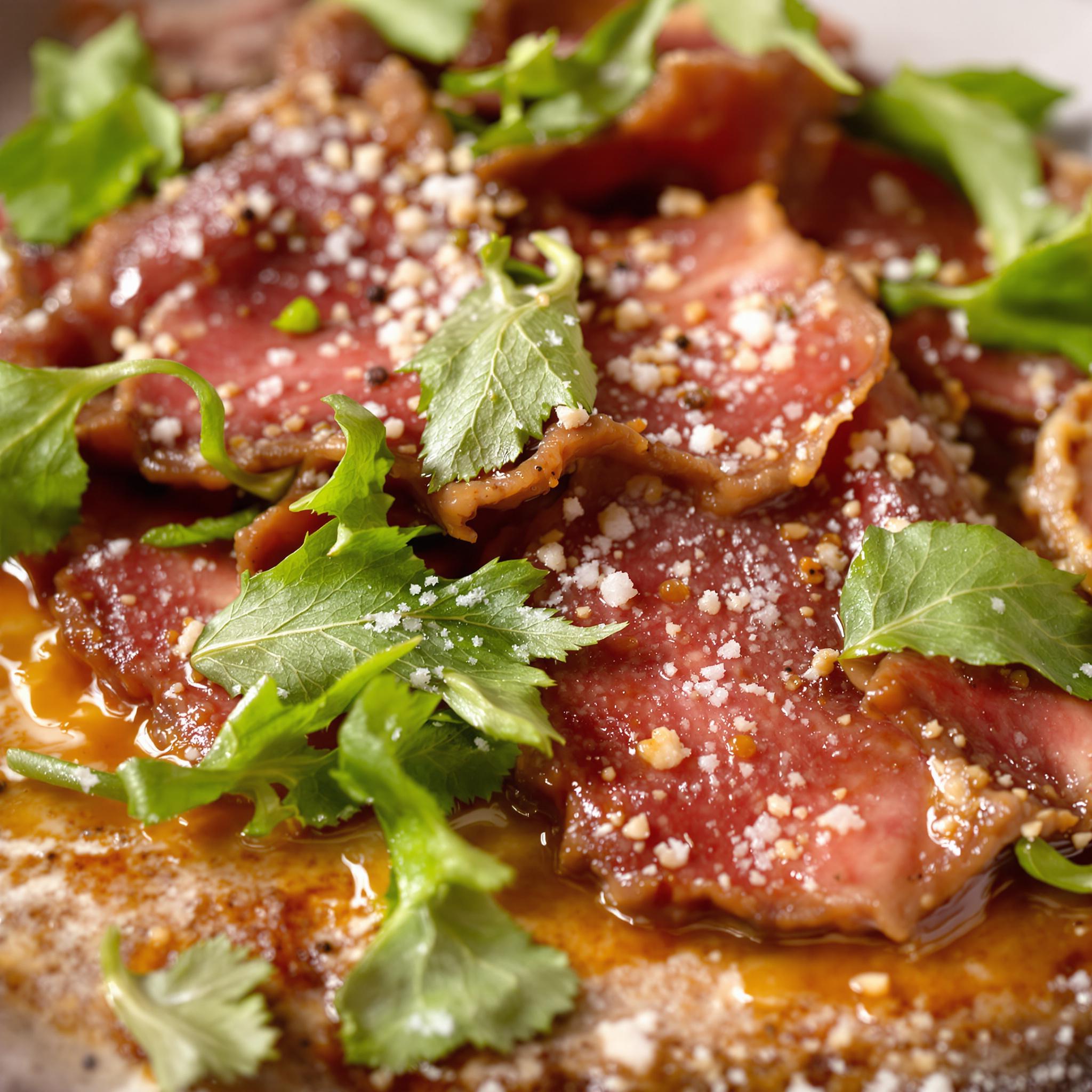 Straccetti di manzo con rucola