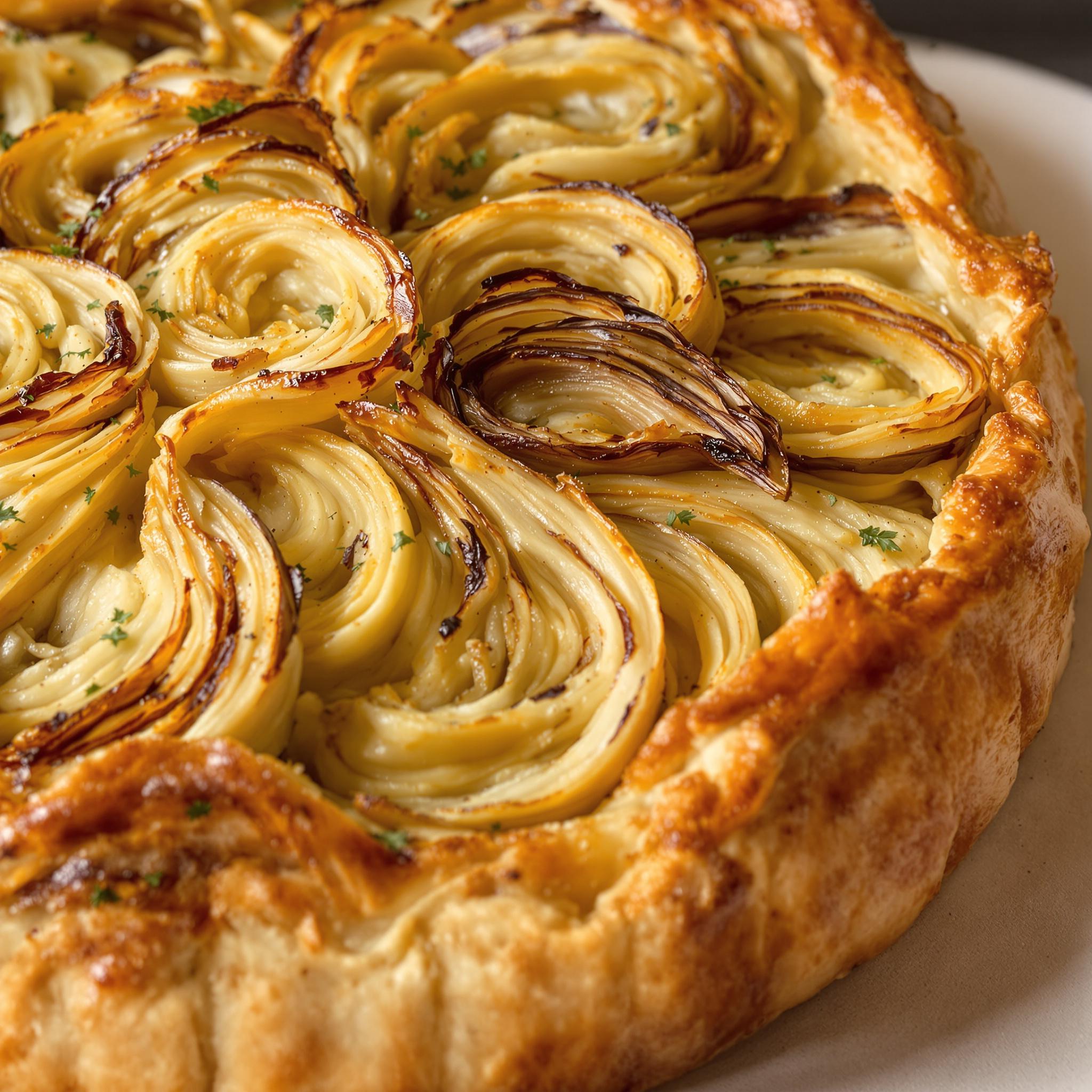 Torta salata con carciofi