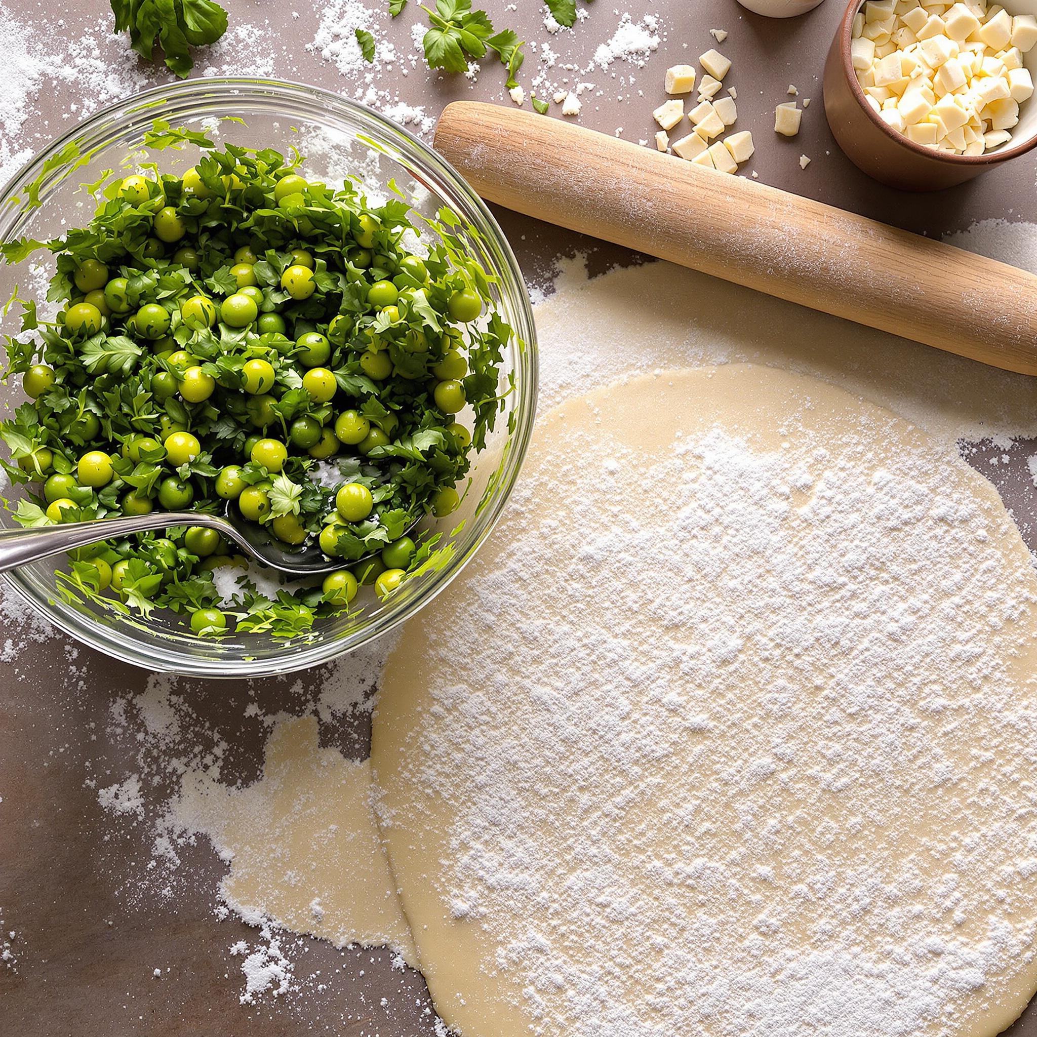 Torta salata alle erbe aromatiche