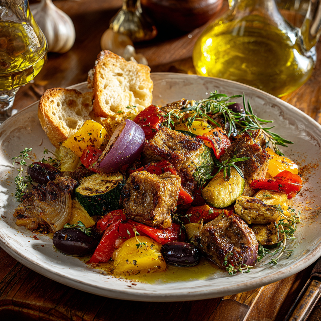 antipasto di spiedini