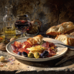 antipasto natalizio a strati