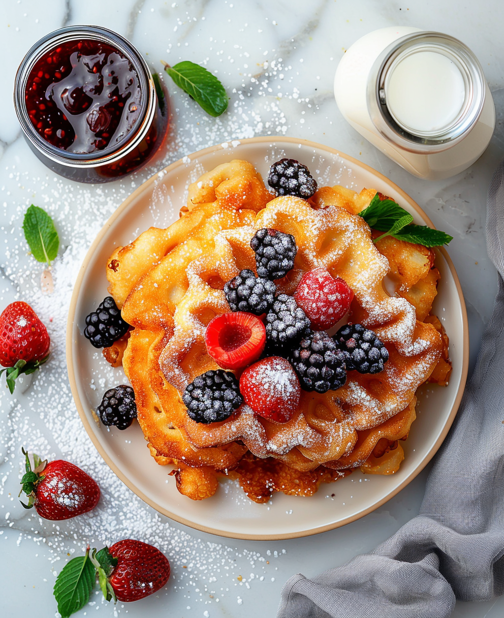 frittelle con confettura