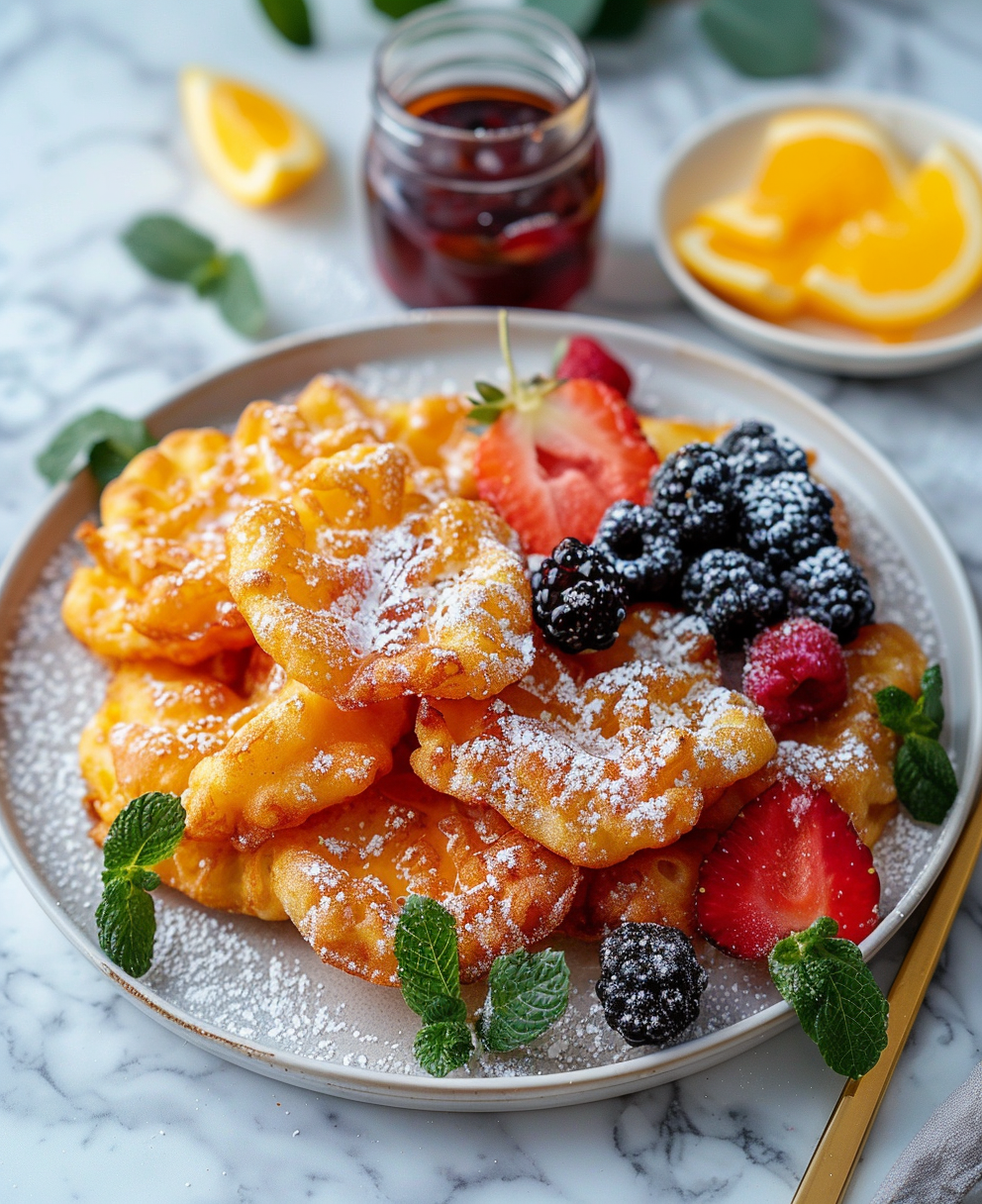 frittelle con confettura