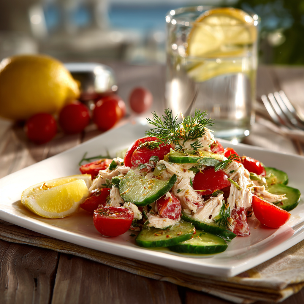 ricetta insalata con pollo