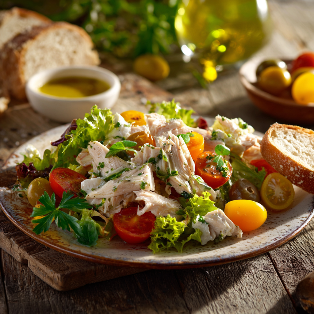ricetta insalata di pollo