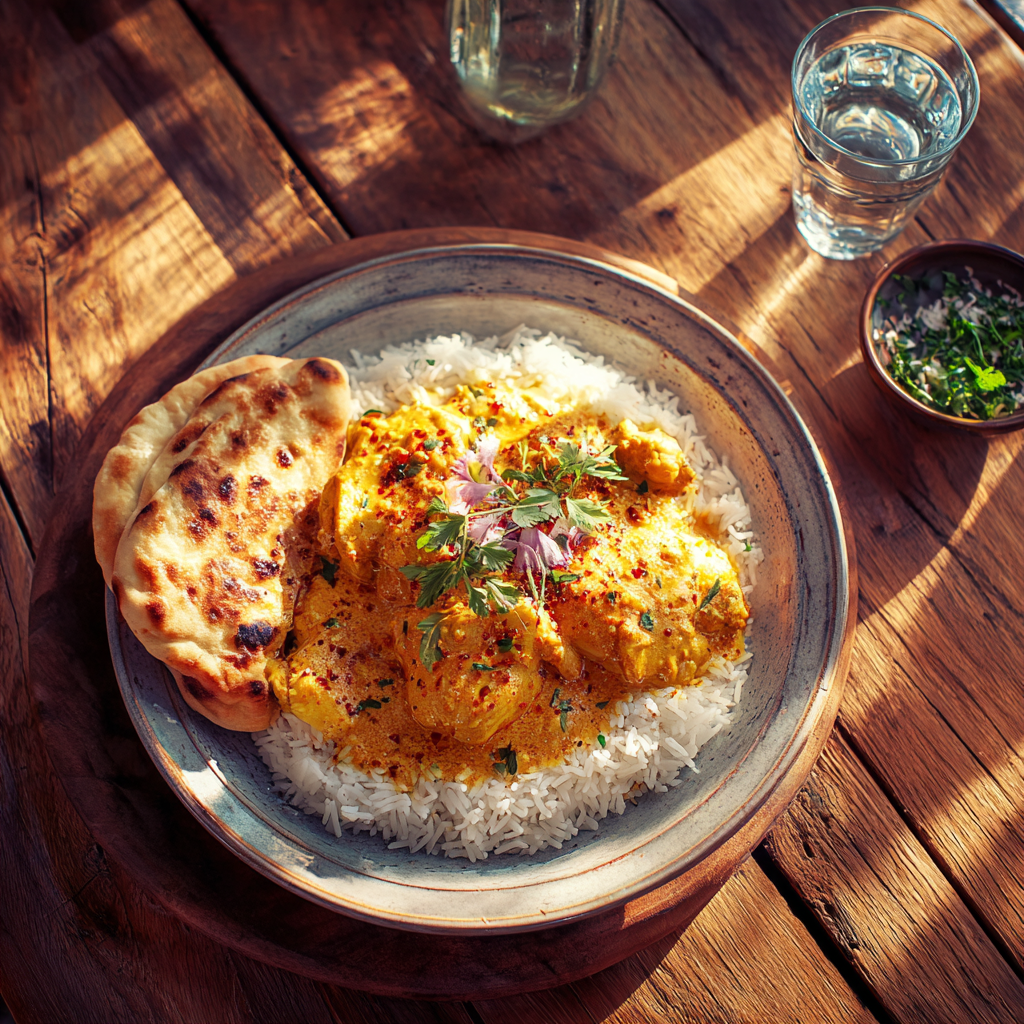 ricetta pollo al curry