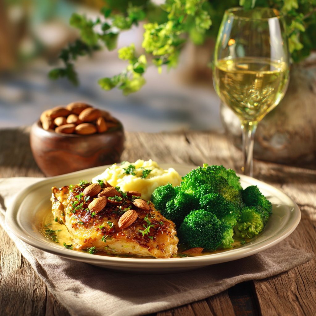 ricetta pollo alle mandorle