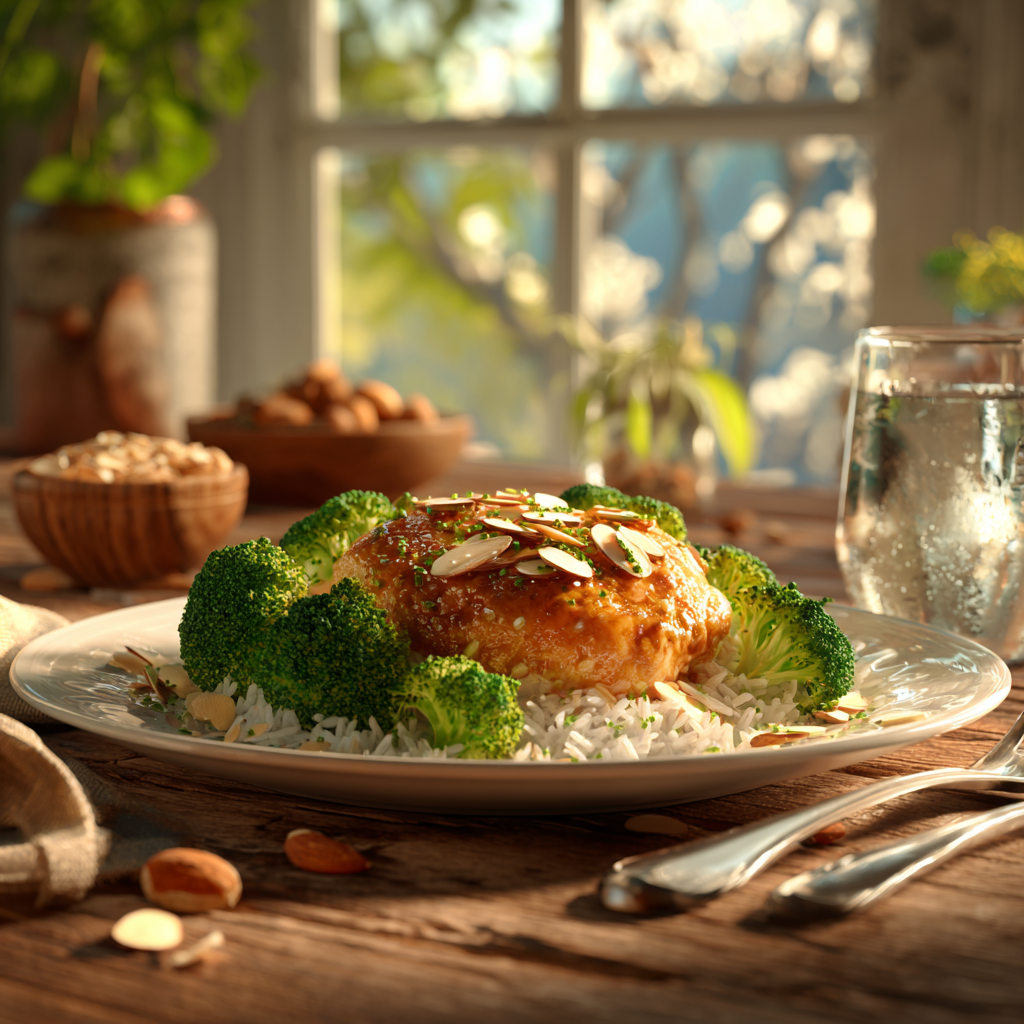 ricetta pollo con le mandorle