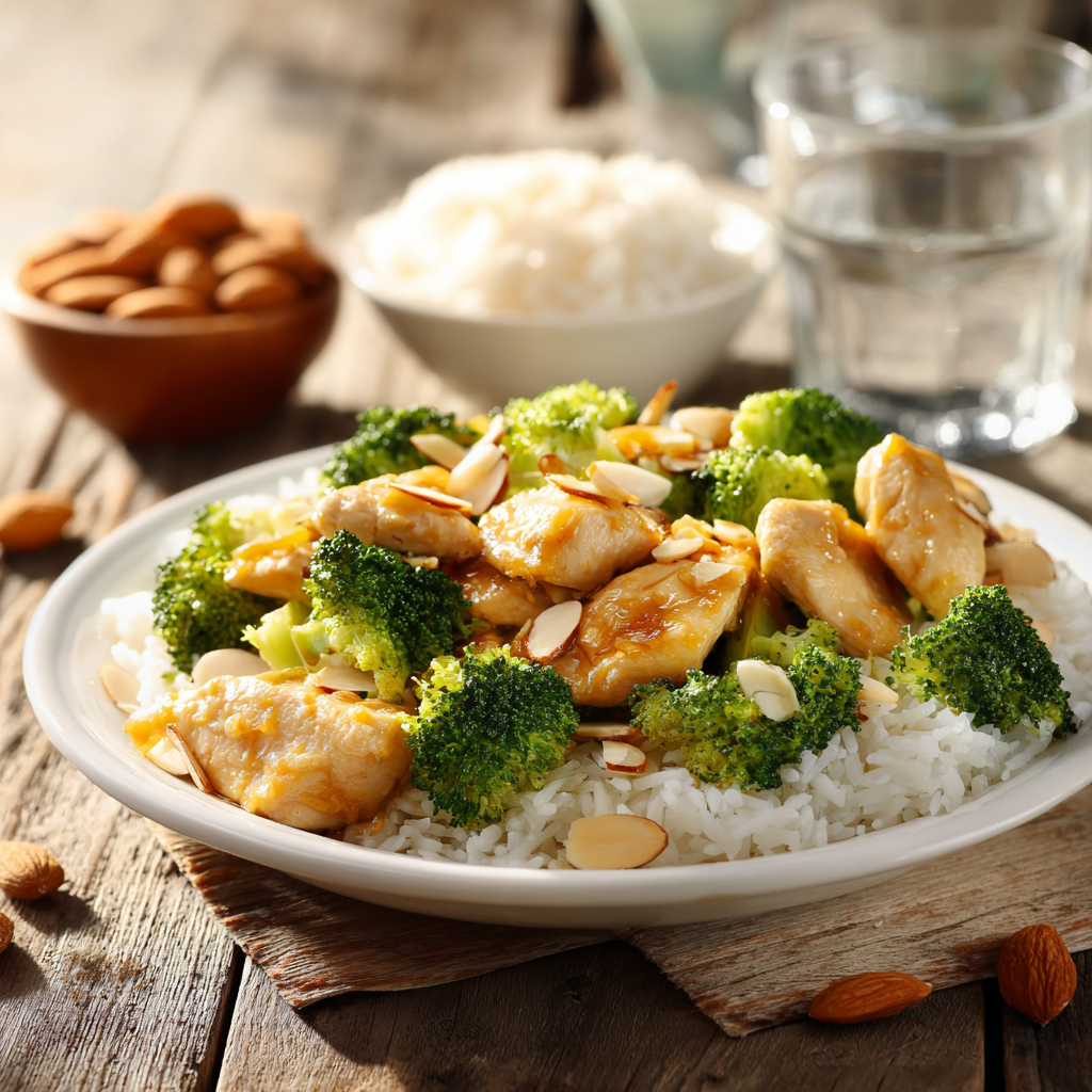 ricetta pollo con mandorle