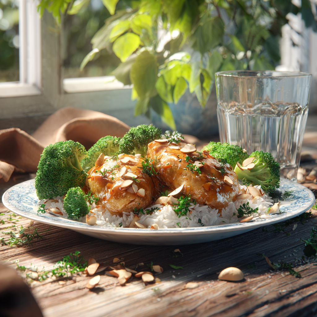 ricette pollo mandorle